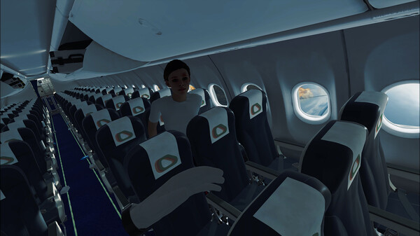 Airline Flight Attendant Simulator VR gameplay screenshot