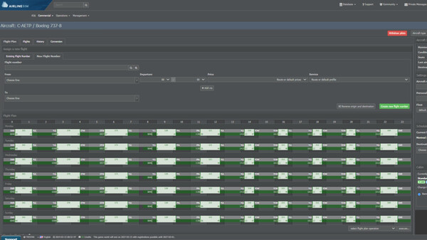 AirlineSim gameplay screenshot