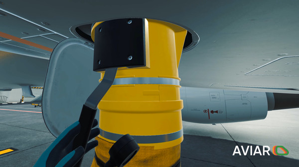 Airport Ground Handling Simulator VR gameplay screenshot