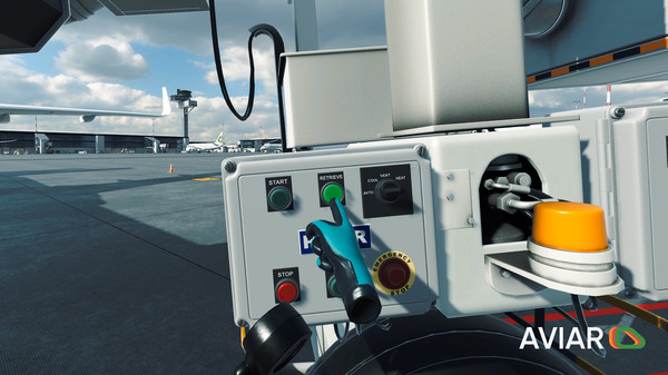 Airport Ground Handling Simulator VR gameplay screenshot