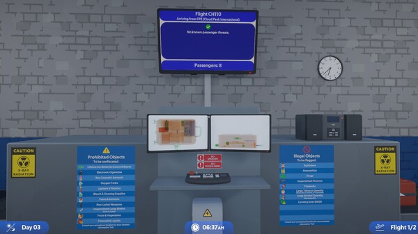 Airport X-Ray Simulator gameplay screenshot