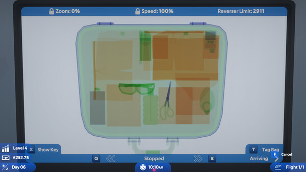 Airport X-Ray Simulator gameplay screenshot