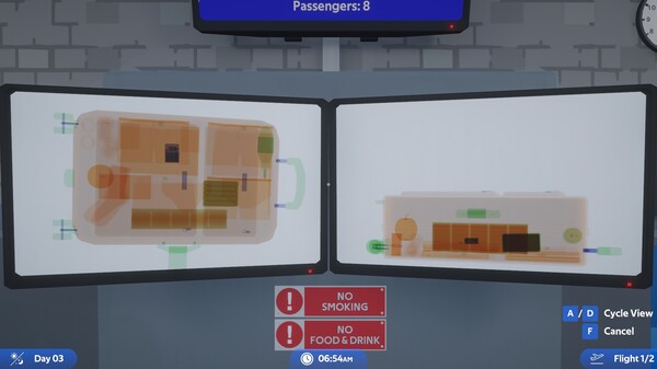 Airport X-Ray Simulator gameplay screenshot