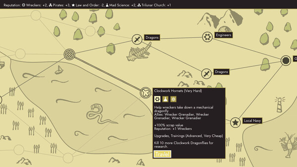 Airships: Lost Flotilla gameplay screenshot