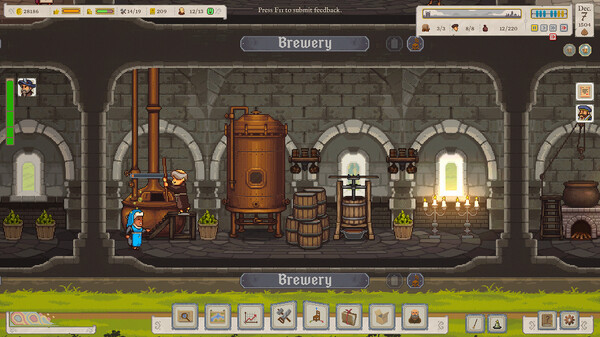 Ale Abbey - Monastery Brewery Tycoon gameplay screenshot