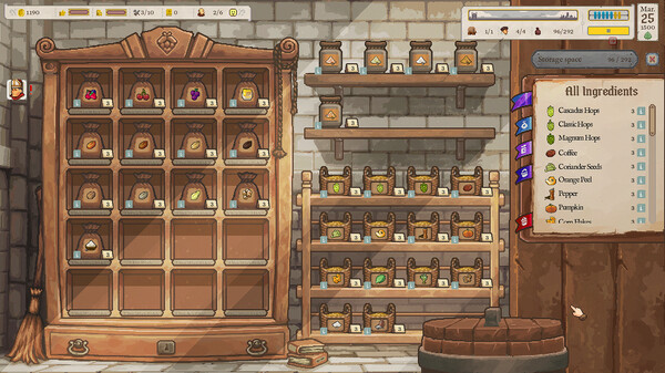Ale Abbey - Monastery Brewery Tycoon gameplay screenshot