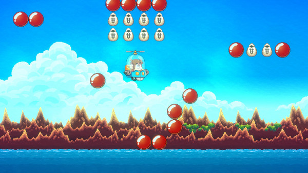 Alex Kidd in Miracle World DX gameplay screenshot