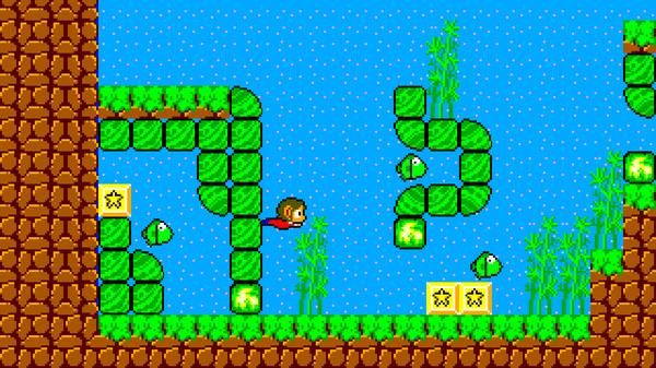 Alex Kidd in Miracle World DX gameplay screenshot