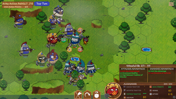 AlexanderBall: A Countryball Tale gameplay screenshot