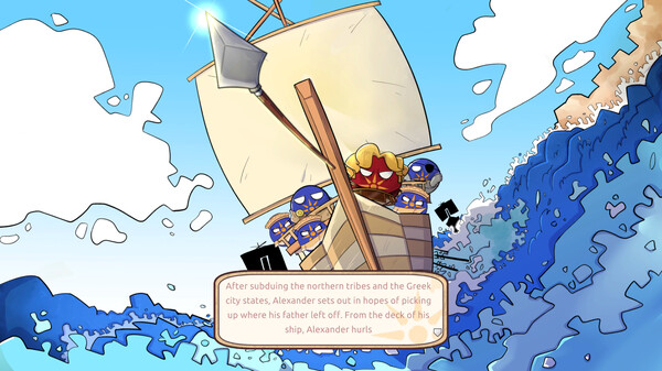 AlexanderBall: A Countryball Tale gameplay screenshot