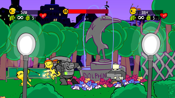 Alien Hominid HD gameplay screenshot