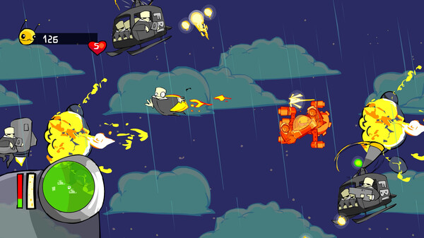 Alien Hominid HD gameplay screenshot
