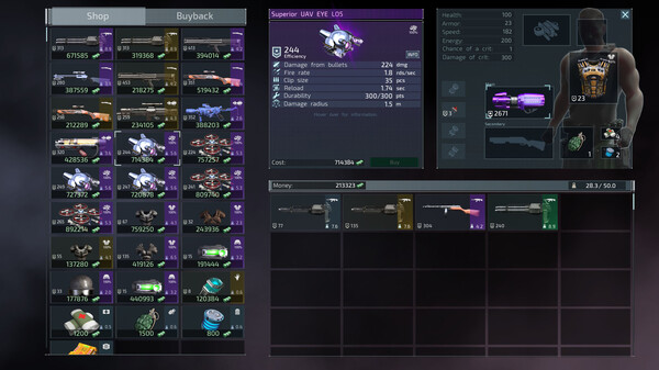 Alien Shooter 2 - The Legend gameplay screenshot
