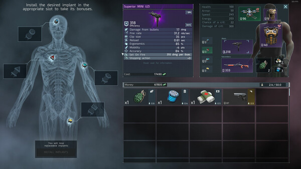 Alien Shooter 2 - The Legend gameplay screenshot