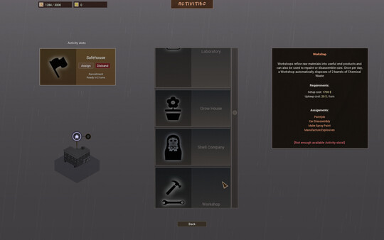 ALL IN THE GAME: Crime Strategy gameplay screenshot