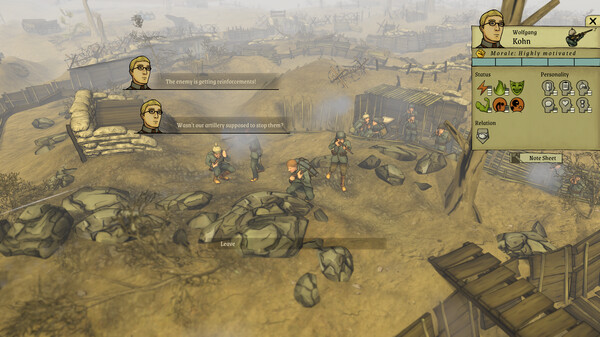 All Quiet in the Trenches gameplay screenshot