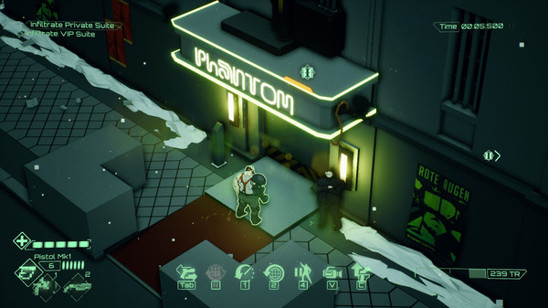 All Walls Must Fall - A Tech-Noir Tactics Game gameplay screenshot