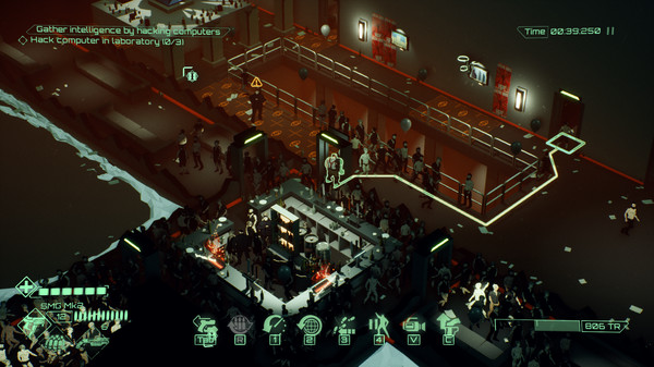 All Walls Must Fall - A Tech-Noir Tactics Game gameplay screenshot
