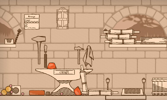 Alnico Smithery gameplay screenshot