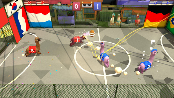 Alpaca Ball: Allstars gameplay screenshot
