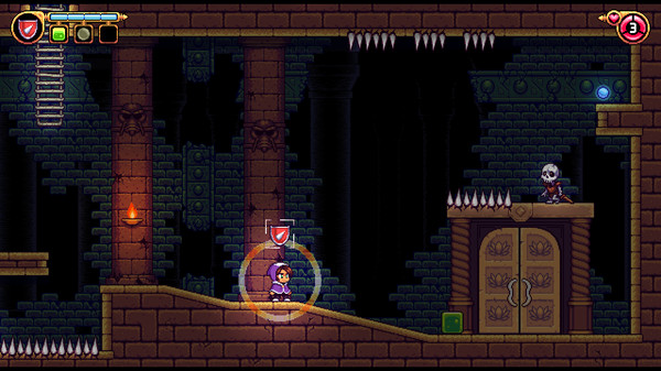 Alwa's Legacy gameplay screenshot