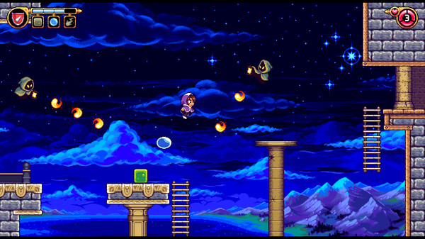 Alwa's Legacy gameplay screenshot