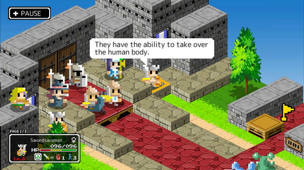 Ambition of the Slimes gameplay screenshot