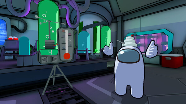 Among Us 3D: VR gameplay screenshot