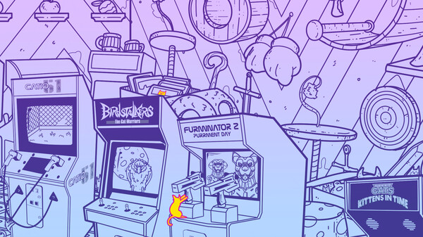 An Arcade Full of Cats gameplay screenshot