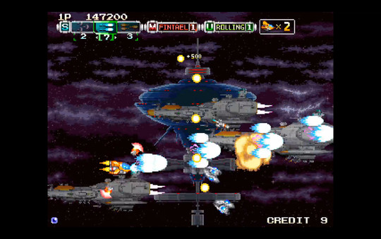 Andro Dunos II gameplay screenshot