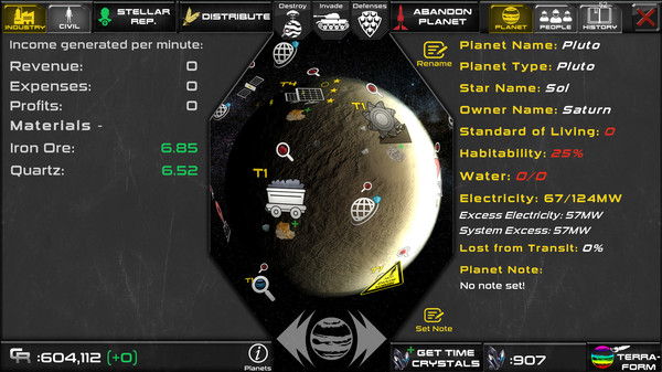 Andromeda: Rebirth of Humanity gameplay screenshot