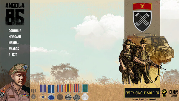 Angola '86 gameplay screenshot