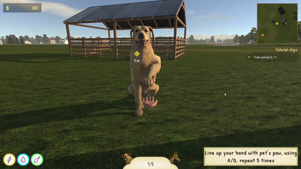 Animal Trainer Simulator: Prologue gameplay screenshot