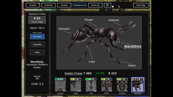 Ant Empire gameplay screenshot