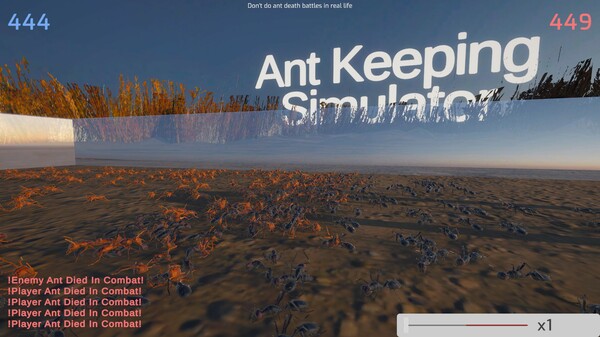 Ant Keeping Simulator gameplay screenshot