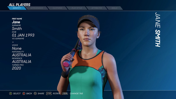 AO Tennis 2 Tools gameplay screenshot