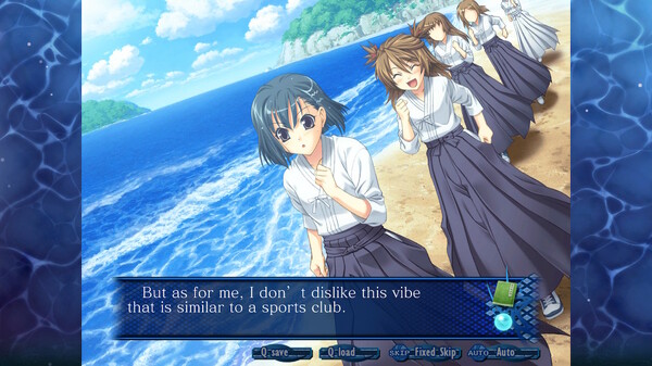 AOISHIRO HD REMASTER gameplay screenshot