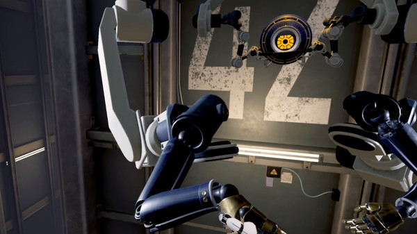 Aperture Hand Lab gameplay screenshot