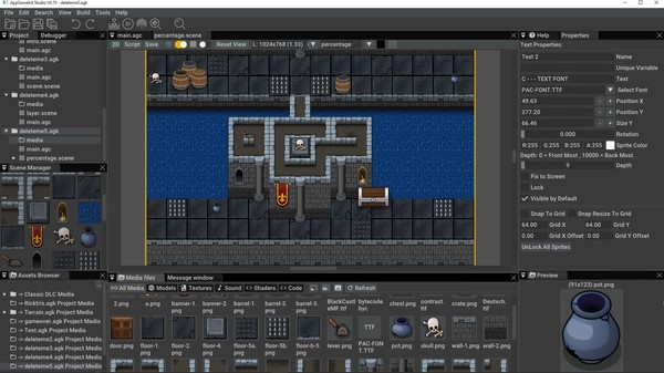 AppGameKit Studio gameplay screenshot