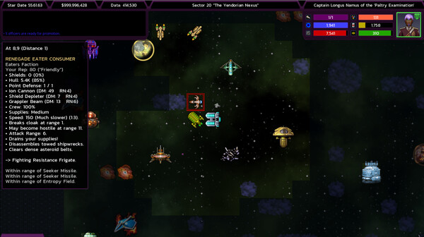 Approaching Infinity gameplay screenshot