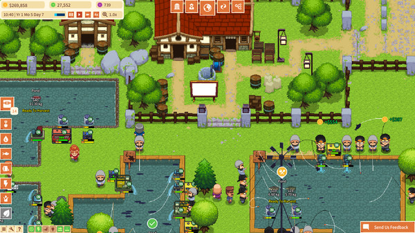 Aquaculture Land: Fish Farming Simulation gameplay screenshot