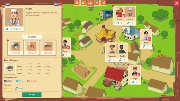 Aquaculture Land: Fish Farming Simulation gameplay screenshot