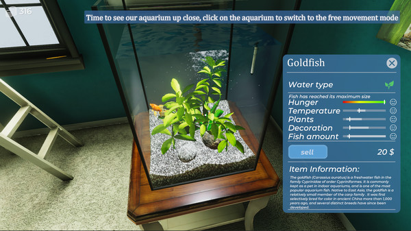 Aquarist - My First Job gameplay screenshot