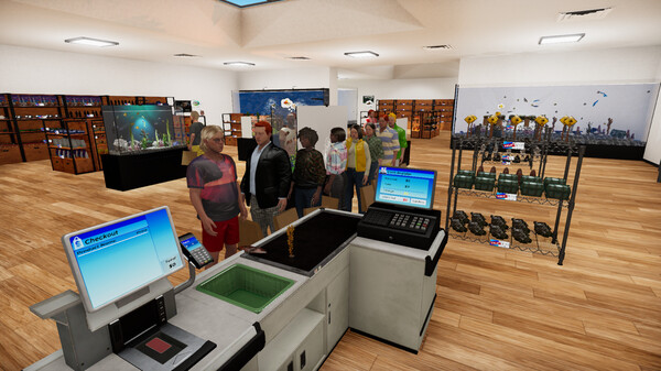 Aquatic Store Simulator gameplay screenshot