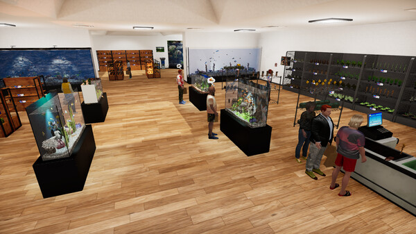 Aquatic Store Simulator gameplay screenshot