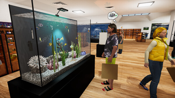 Aquatic Store Simulator gameplay screenshot
