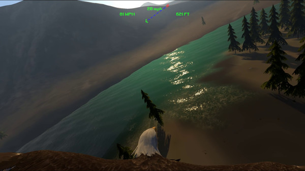 Aquila Bird Flight Simulator gameplay screenshot