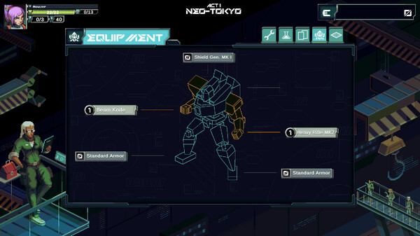 ARC SEED gameplay screenshot