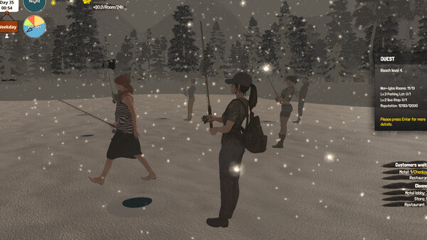 Arctic Motel Simulator gameplay screenshot