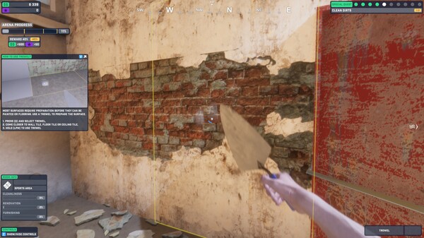 Arena Renovation - First Job gameplay screenshot